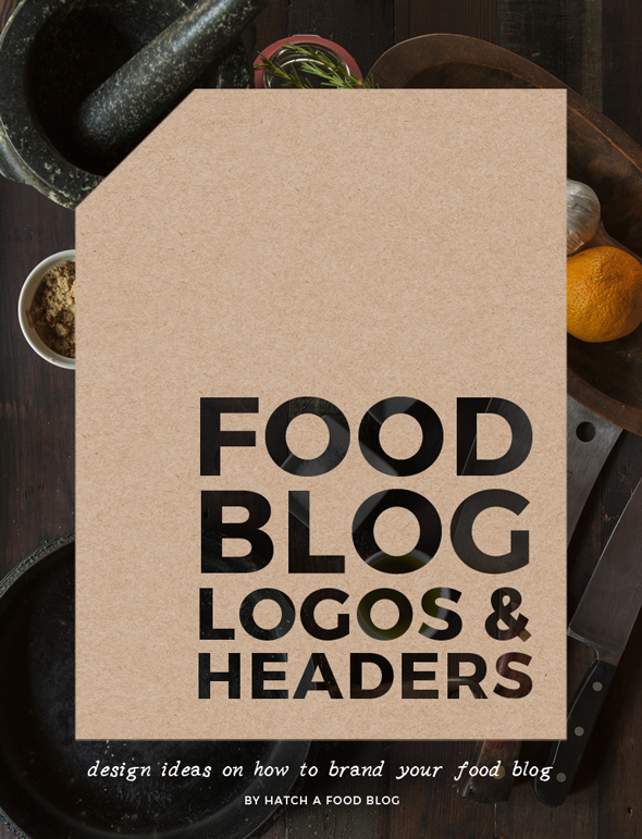 Food Blog Logo And Header Design Ideas